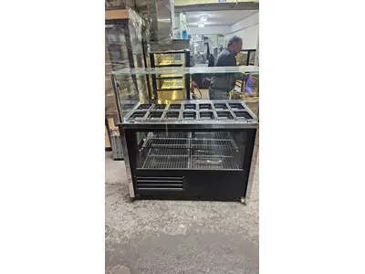 14 Eye 120X70cm Refrigerated Bain-marie Counter