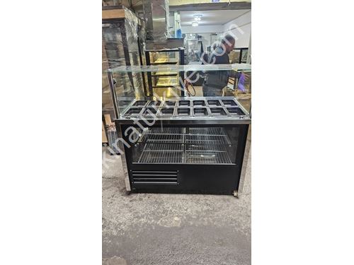 Подставка для гастроемкостей с охлаждением на 14 гнезд 120X70 см