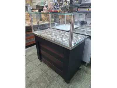 Stainless Steel 120X60 Cm 12-Hole Bain-Marie Counter