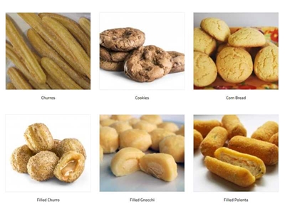Tek Renk Dolgulu Kuru Pasta ve Kurabiye Makinası - 1