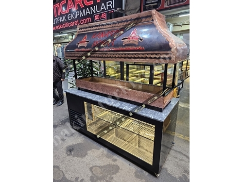 Special Fire Brick Copper Hearth and Kebab Cabinet