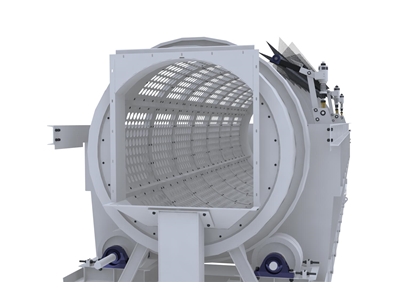 Trommel Electric Waste Sorting Solid Waste Trommel Screen - 2