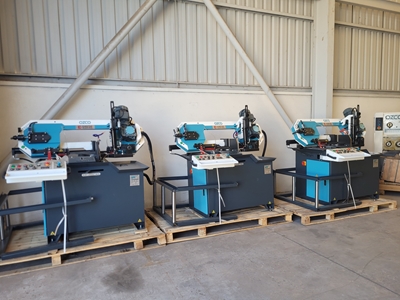 Craft TS275D Semi-Automatic Dual Direction Angle Band Saw - 17