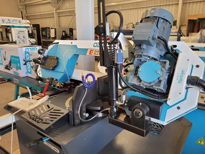 Ozco TS275D Yarı Otomatik Çift Yön Açılı Şerit Testere