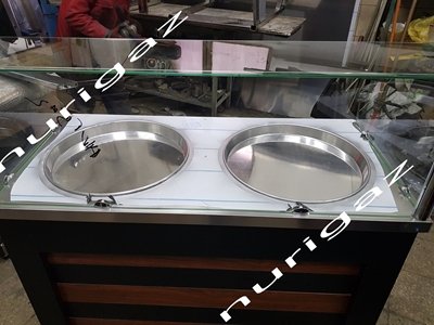 60X60x120 Cm Pastry Resting Counter - 3