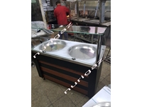 120X60x125 Cm Double Adana and Water Borek Resting Counter - 2