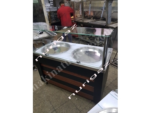 120X60x125 Cm Double Adana and Water Borek Resting Counter