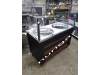 120X60x125 Cm Double Adana and Water Borek Resting Counter - 0