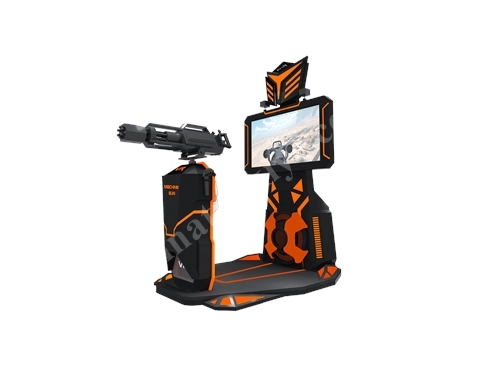 3Pcs VR Machine Gun Ekranlı Oyun Makinesi