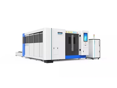 Machine de découpe laser de tôle et de tuyaux entièrement protégée de 4000x2000 mm - 0