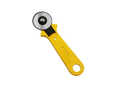 Patchwork Scissors Blade 45mm Yellow Rotary Cutter Blade Handcraft