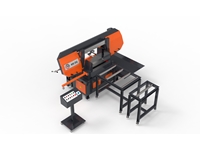 450X700 Rotating Spindle Inclined Semi-Automatic Wet Cutting Saw Bench - 2