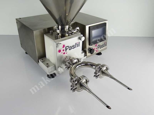 Мини машина для наполнения и инжектирования теста на 50-120 кг/час