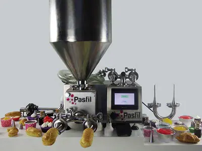 50-120 kg / Stunde Mini-Nudel-Füll- und Injektionsmaschine