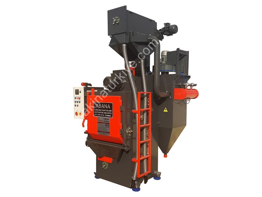 700 mm Çap 300 Kg Bitişik Filtre Tamburlu Kumlama Makinası