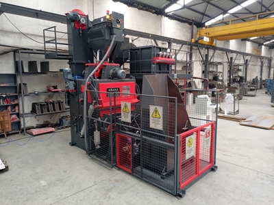 700 Kg Tamburlu Otomatik Kumlama Makinası - 1