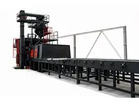 Tunnel Type Shot Blasting Machine