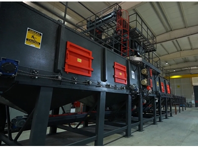 Machine de sablage de type tunnel - 2