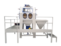 Pressure Sandblasting (Cabinet) Machine - 2