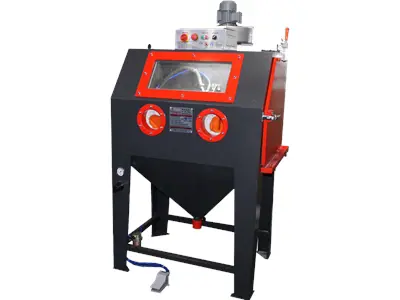 1000 Vacuum Sandblasting (Cabin) Machine