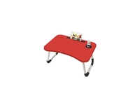Портативный красный ноутбучный столик серии Атлантик, складной рабочий стол, стол для завтрака - 1