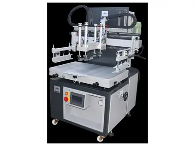 35X50 cm 4/3 Luftgeblasene (horizontale Druck) halbautomatische Siebdruckmaschine