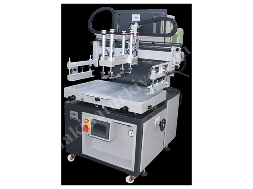 35X50 cm 4/3 Luftgeblasene (horizontale Druck) halbautomatische Siebdruckmaschine