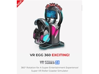 9D VR Virtual Reality Simulator 360 Crazy Chair - 2