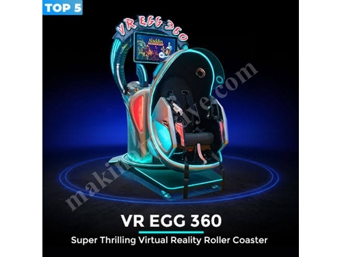 9D VR 360 Crazy Chaır Sanal Gerçeklik Simülatörü