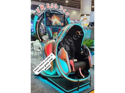 Chaise folle 360 du simulateur de réalité virtuelle 9D