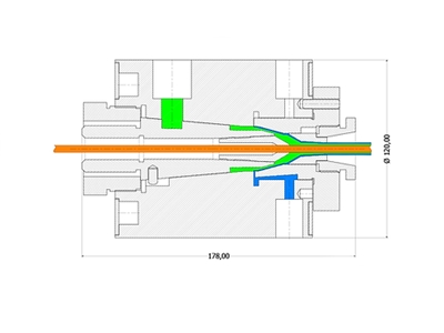 Ø8mm Semi-Automatic Centering Cable Mold - 3
