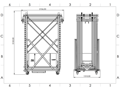 8 Meter Carlift Load Carrying Platform - 1