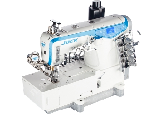 Jack W4-Ut Elektronik İplik Kesicili Etek Reçme Makinası