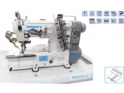 Elektronik İplik Kesicili Etek Reçme Makinesi - 0