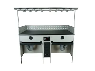 Double Person Jewelry Vacuum Table