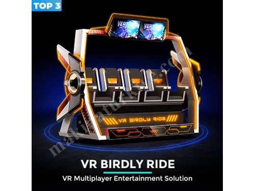 9D VR 4 Kişilik Birdly Ride Sanal Gerçeklik Simülatörü
