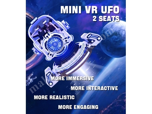 9D Vr Virtual Reality Simulator for 2 People Mini Ufo