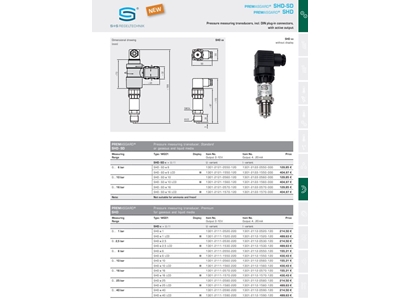 SHD-SD Druckmessumformer - 1