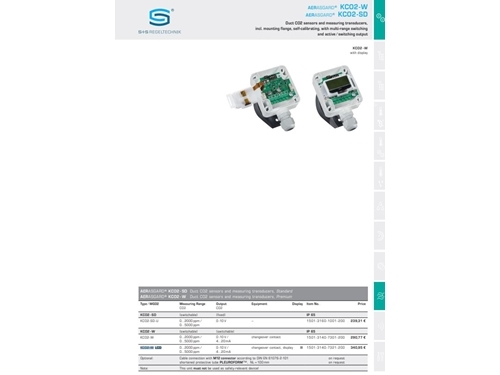 SHD-SD-U Pressure Measuring Transducers