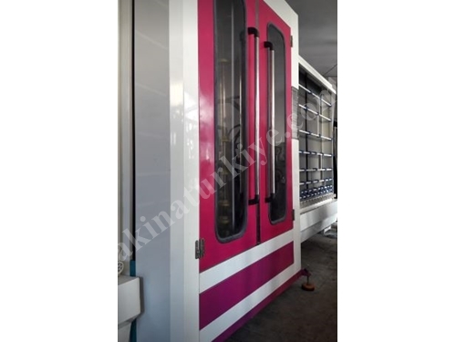 1800-Piece 4-Brush Vertical Glass Processing Machine