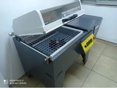 Machine d'emballage rétractable manuelle de type incubateur 80X50 cm