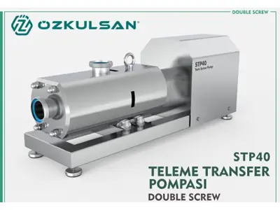 40 Tonnen / Stunde Quark Transferpumpenmaschine