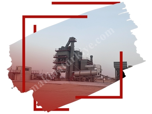 Fixed Asphalt Plant with Capacity of 100 Tons per Hour
