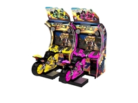 Игровой автомат для гоночной игры Super Bikes 3 с 3 экранами - 0