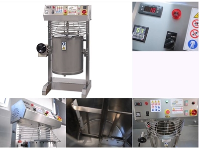 60 lt Karıştırıcılı Pişirme Makinası - 0