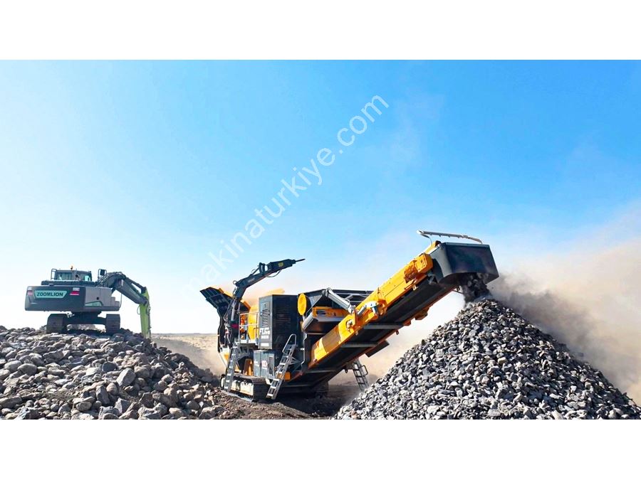 150 - 300 Ton / Hour Mobile Jaw Crusher