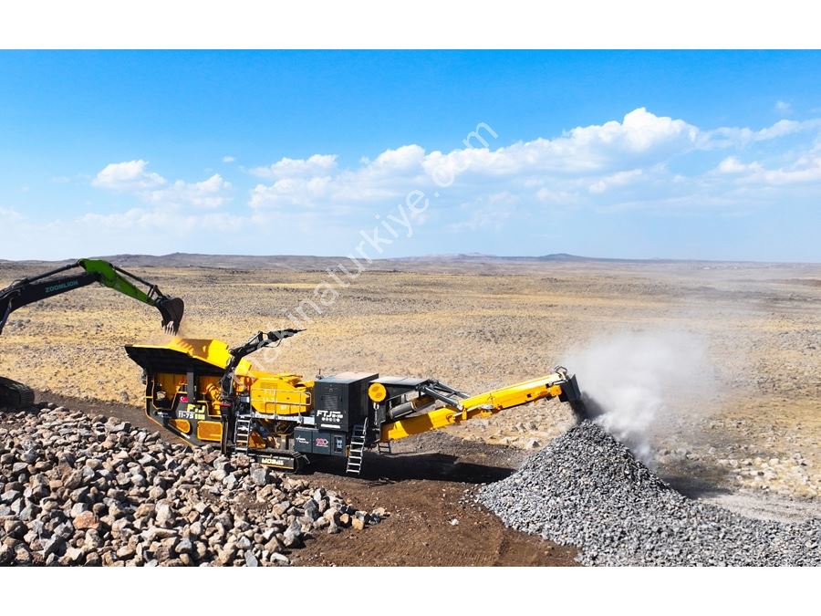 150 - 300 Ton / Hour Mobile Jaw Crusher