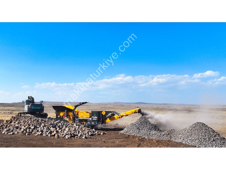 150 - 300 Ton / Hour Mobile Jaw Crusher