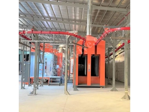 Powder Coating Drying And Curing Tunnel