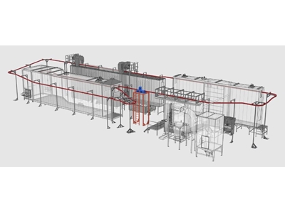 Powder Coating Conveyor System - 0